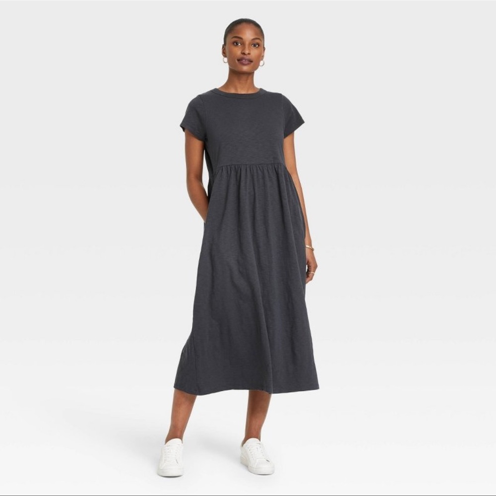 Womens short sleeve t shirt dress